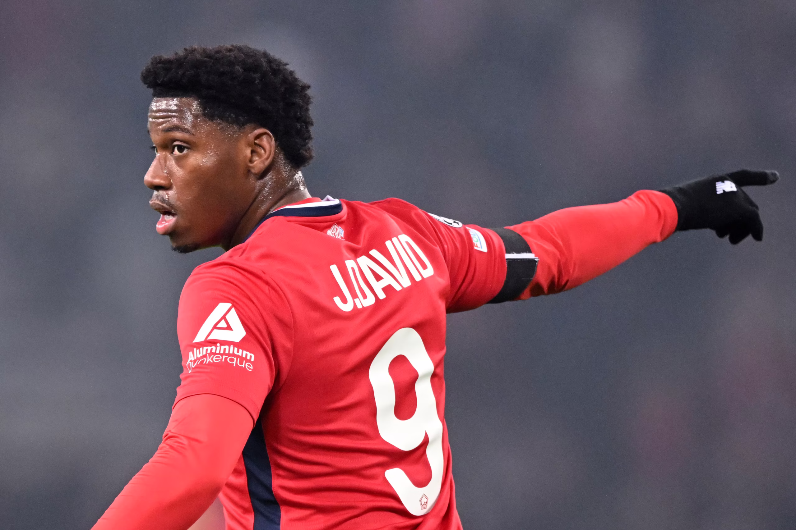 Jonathan David Kepergian Striker Lille temp