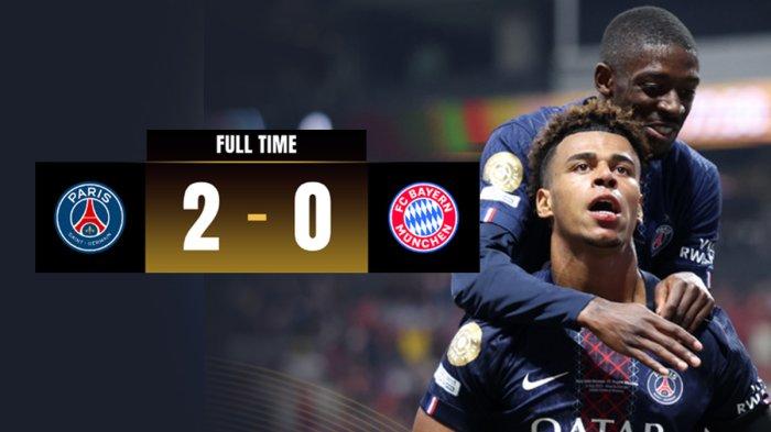 Paris Saint-Germain Amankan Kemenangan Lawan Bayern Munich